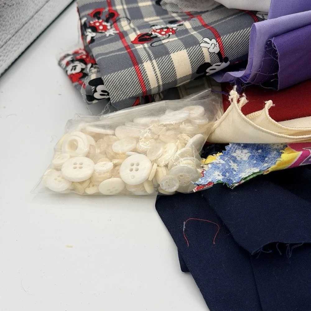 Quilting Fabric Scraps Scrappy Stash Builder Stitch Crafts Cotton Lot 2.5+Lbs